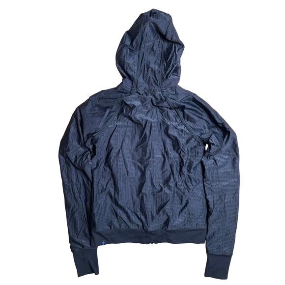 Ivivva Athletic Jacket Size 10 Black and Purple Zip-Up Sweater - Picture 4 of 7